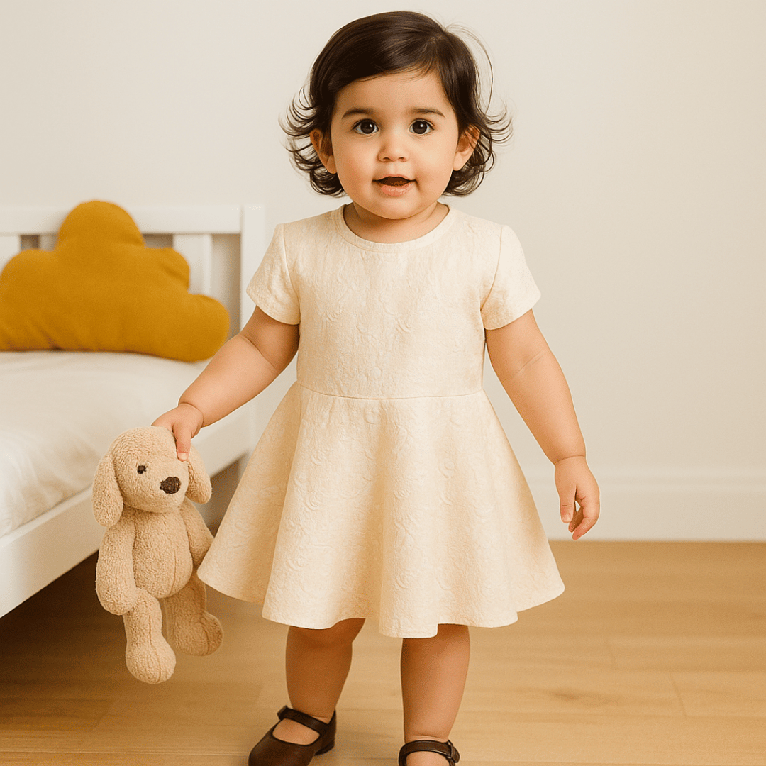 Todlerry Girls Frock | Pack of 2 |Soft & Breathable | 100% Cotton