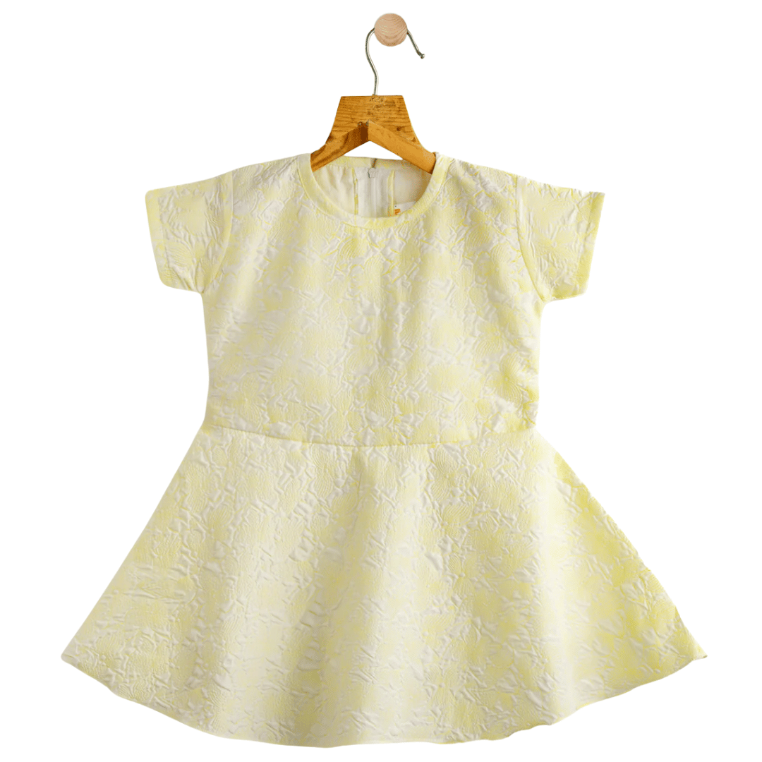 Todlerry Girls Frock | Pack of 3 |Soft & Breathable | 100% Cotton