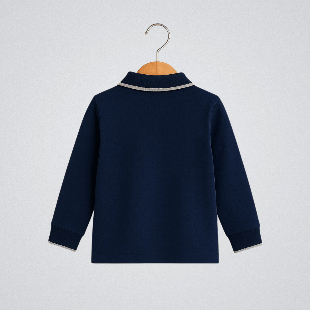 Todlerry Boys Cotton T-Shirt | Charlie Navy | Soft & Breathable | 100% Cotton