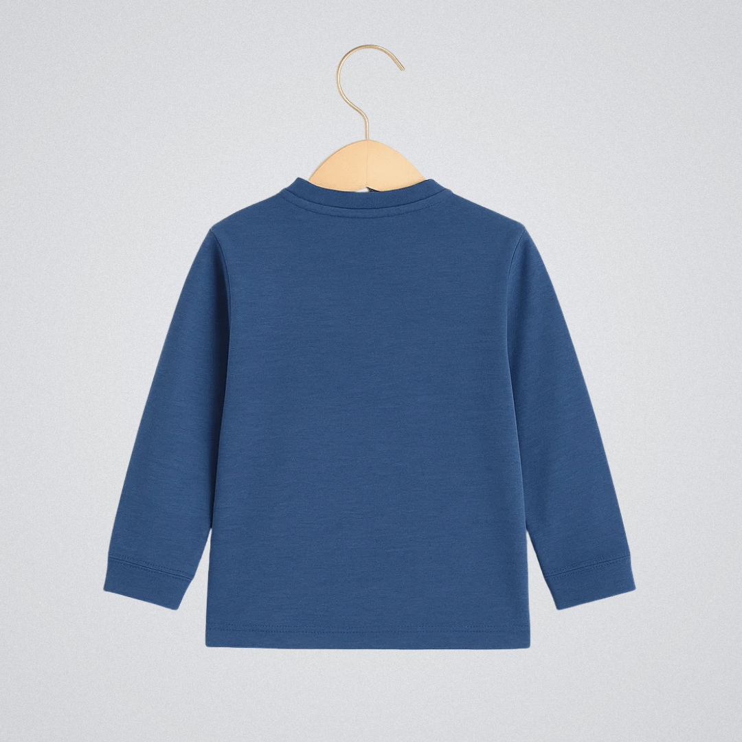 Todlerry Boys Cotton T-Shirt | Cool Nap time Blue | | Soft & Breathable | 100% Cotton
