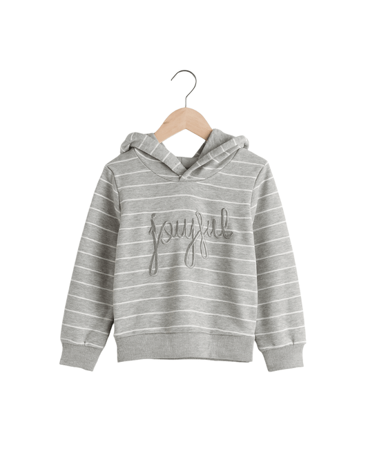 Grey Full Sleeve Hoodie for Kids 100% Cotton