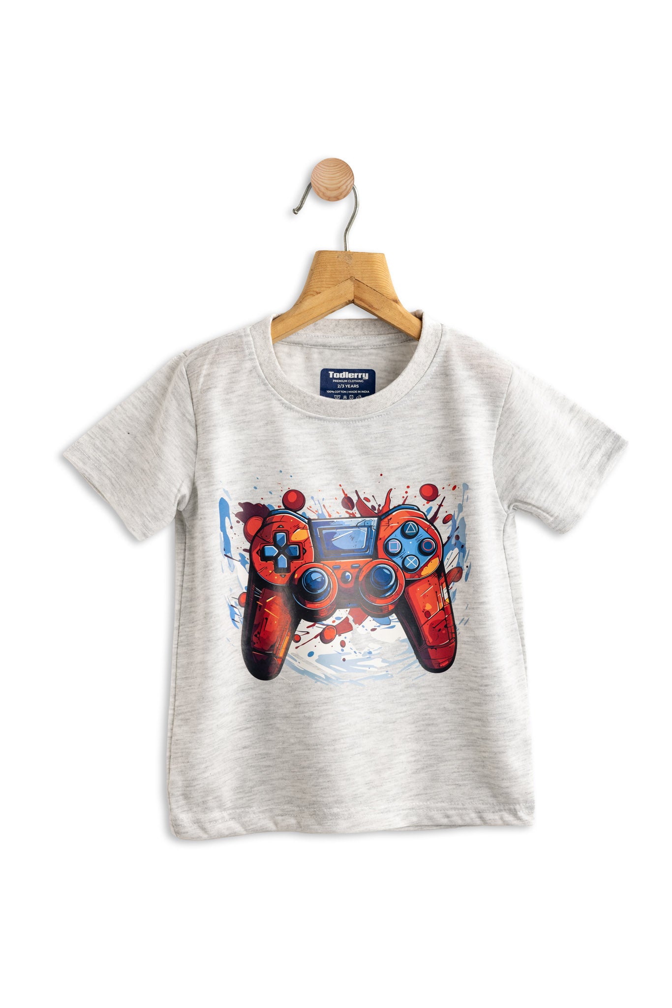 Todlerry Boys Cotton T-Shirt | Pack of 3 |Soft & Breathable | 100% Cotton