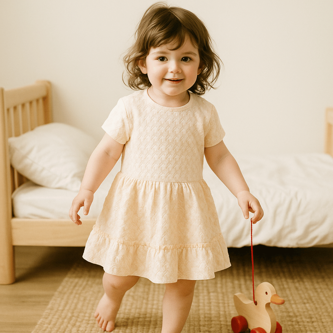 Todlerry Girls Frock | Pack of 2 |Soft & Breathable | 100% Cotton