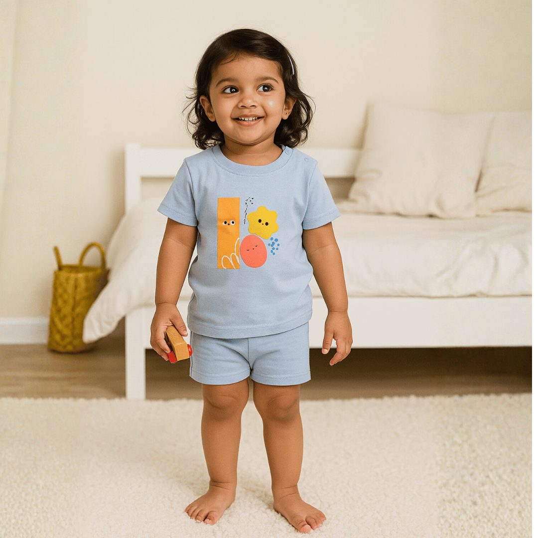 Todlerry Boys Cotton T-Shirt | Pack of 3 |Soft & Breathable | 100% Cotton