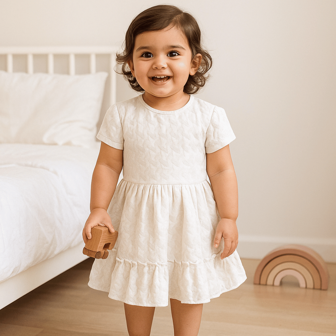 Todlerry Girls Frock | Pack of 2 |Soft & Breathable | 100% Cotton