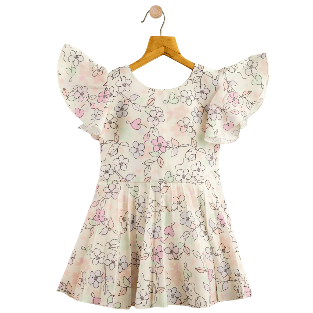 Todlerry Girls Frock | Pack of 2 |Soft & Breathable | 100% Cotton