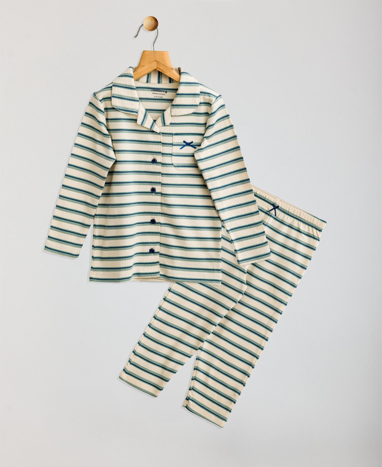 Girls Night Suit | Cream | 100% Cotton