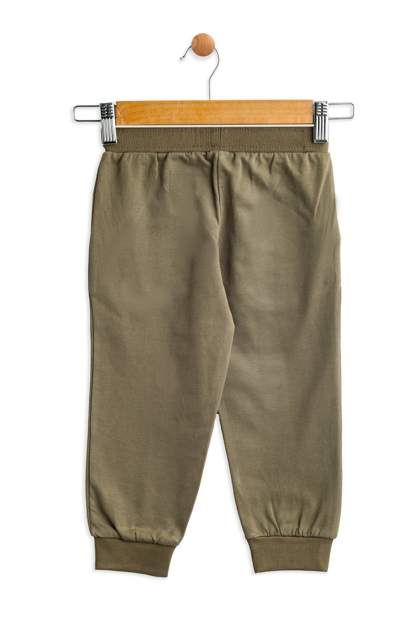 Todlerry Baby Joggers | Olive Green | Soft & Breathable | 100% Cotton