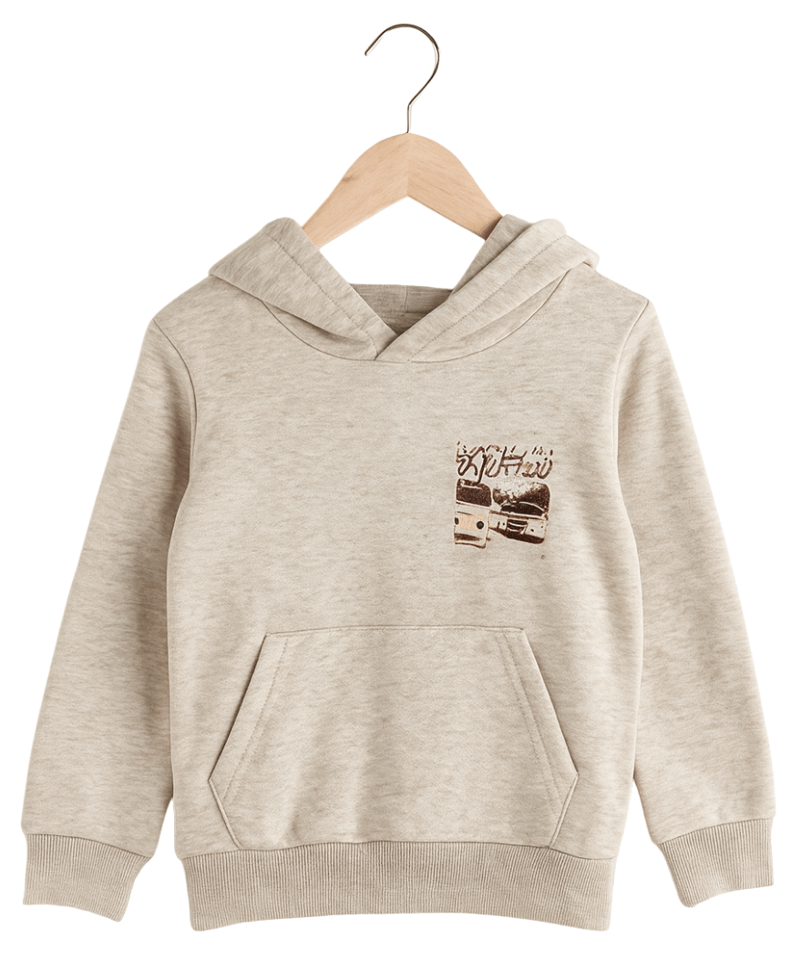 Full Sleeve Hoodie Set of 2 for Kids 100% Cotton