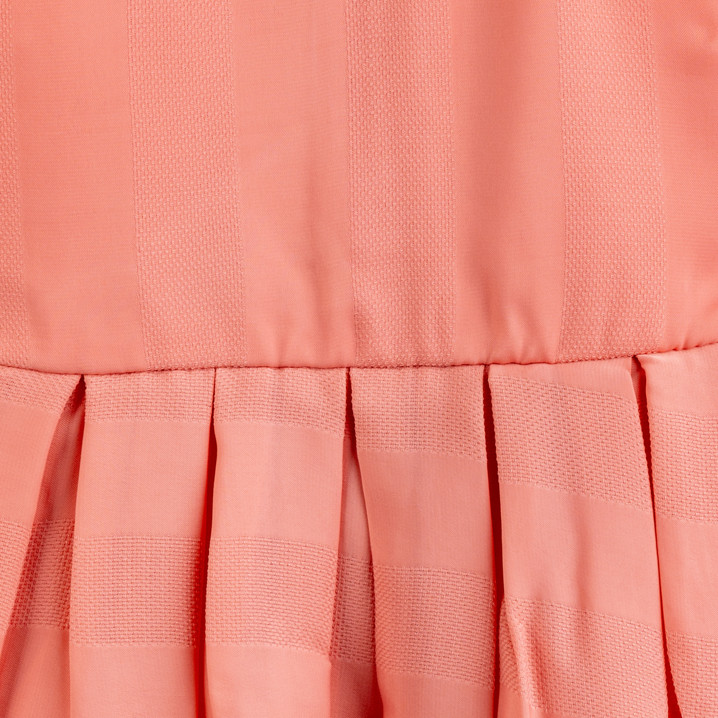 Todlerry Half-sleeve Girls Frock | Solid Pink, Peach, Green| 100% Cotton