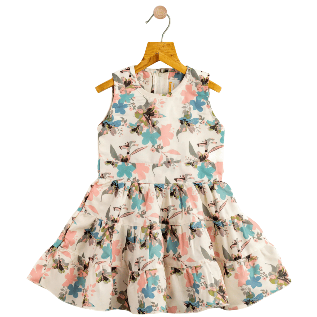 Todlerry Girls Frock | Pack of 2 |Soft & Breathable | 100% Cotton