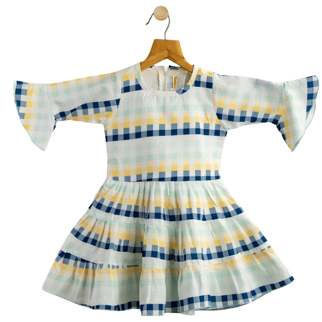 Todlerry Girls Frock | Pack of 2 |Soft & Breathable | 100% Cotton