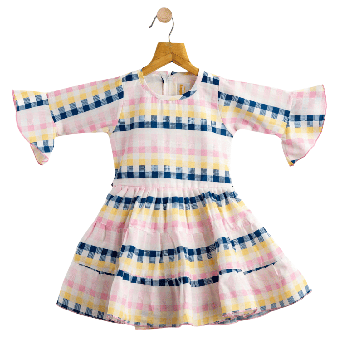 Todlerry Girls Frock | Pack of 2 |Soft & Breathable | 100% Cotton