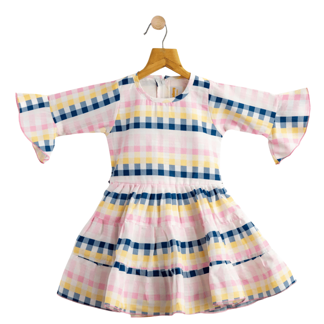 Todlerry Girls Frock | Pack of 2 |Soft & Breathable | 100% Cotton