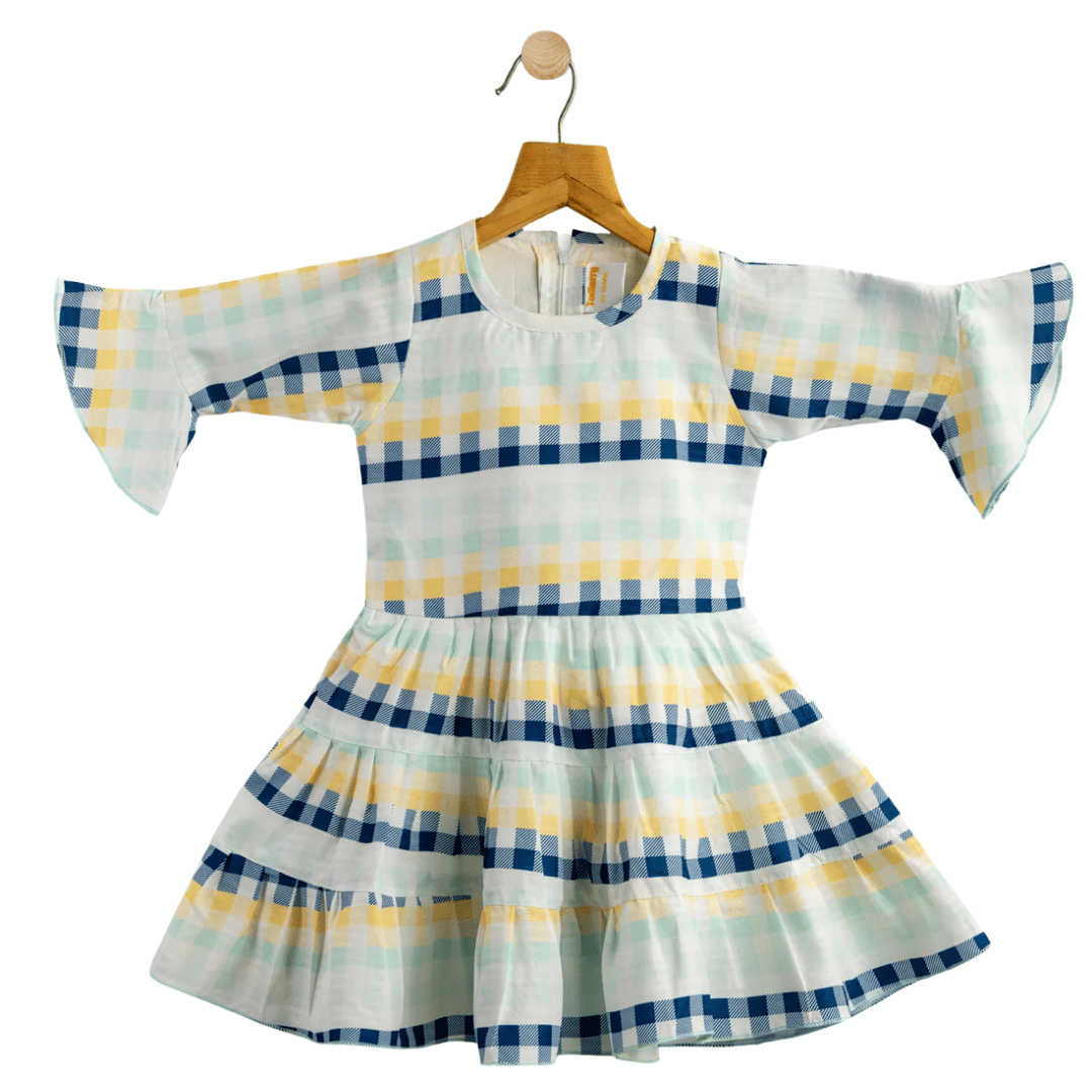 Todlerry Girls Frock | Pack of 2 |Soft & Breathable | 100% Cotton