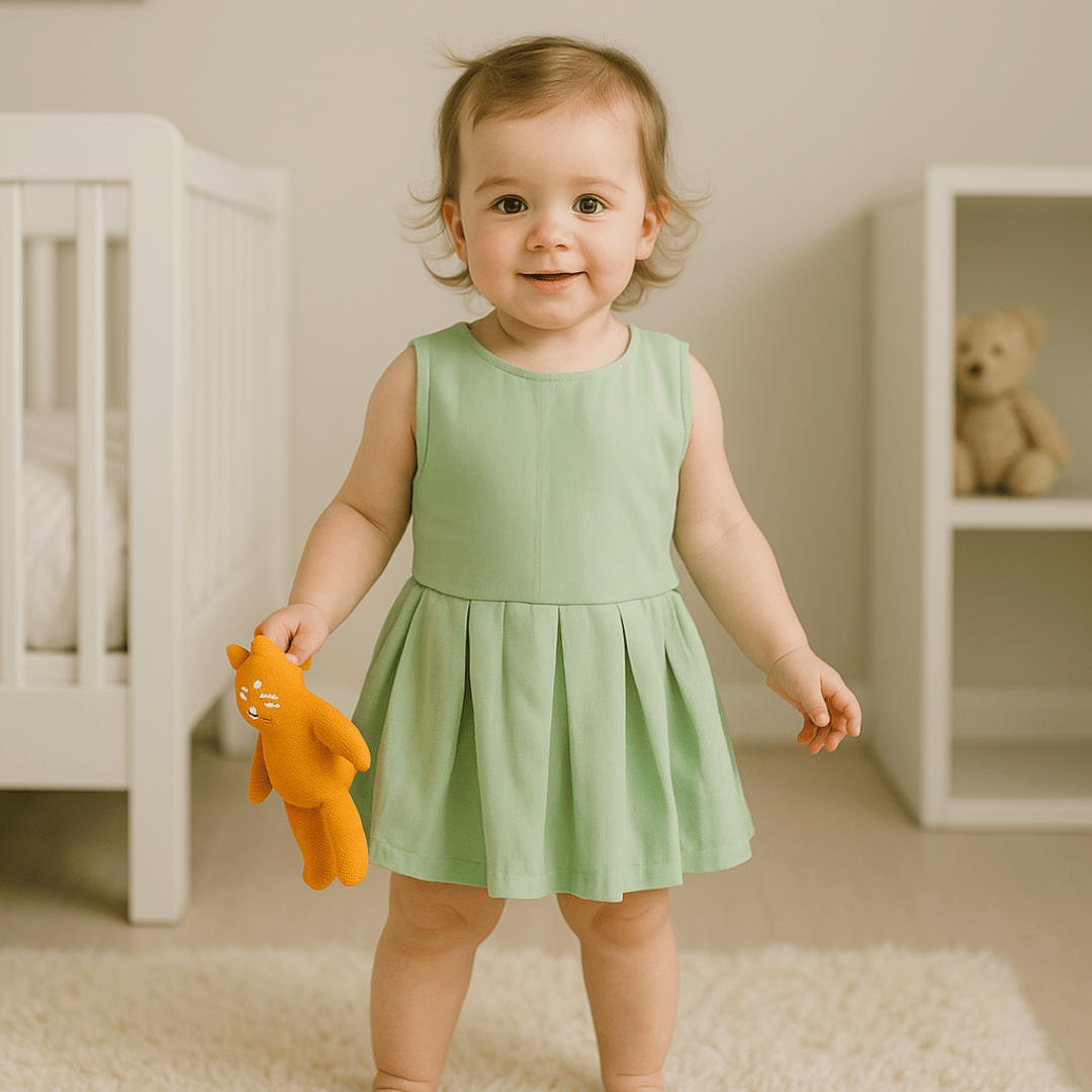 Todlerry Girls Frock | Pack of 2 |Soft & Breathable | 100% Cotton