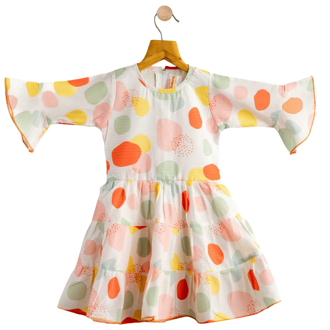 Todlerry Girls Frock | Pack of 2 |Soft & Breathable | 100% Cotton