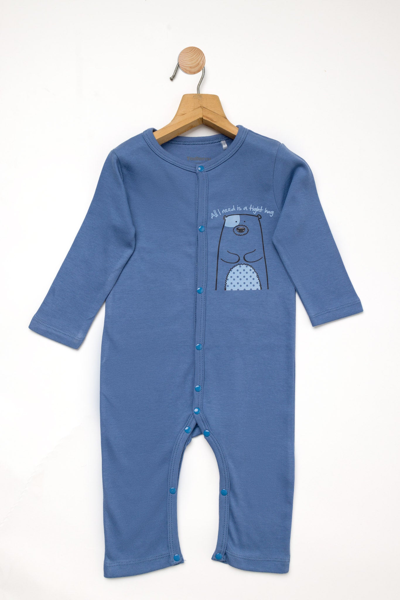 Blue Rompers for Kids | 100% Cotton