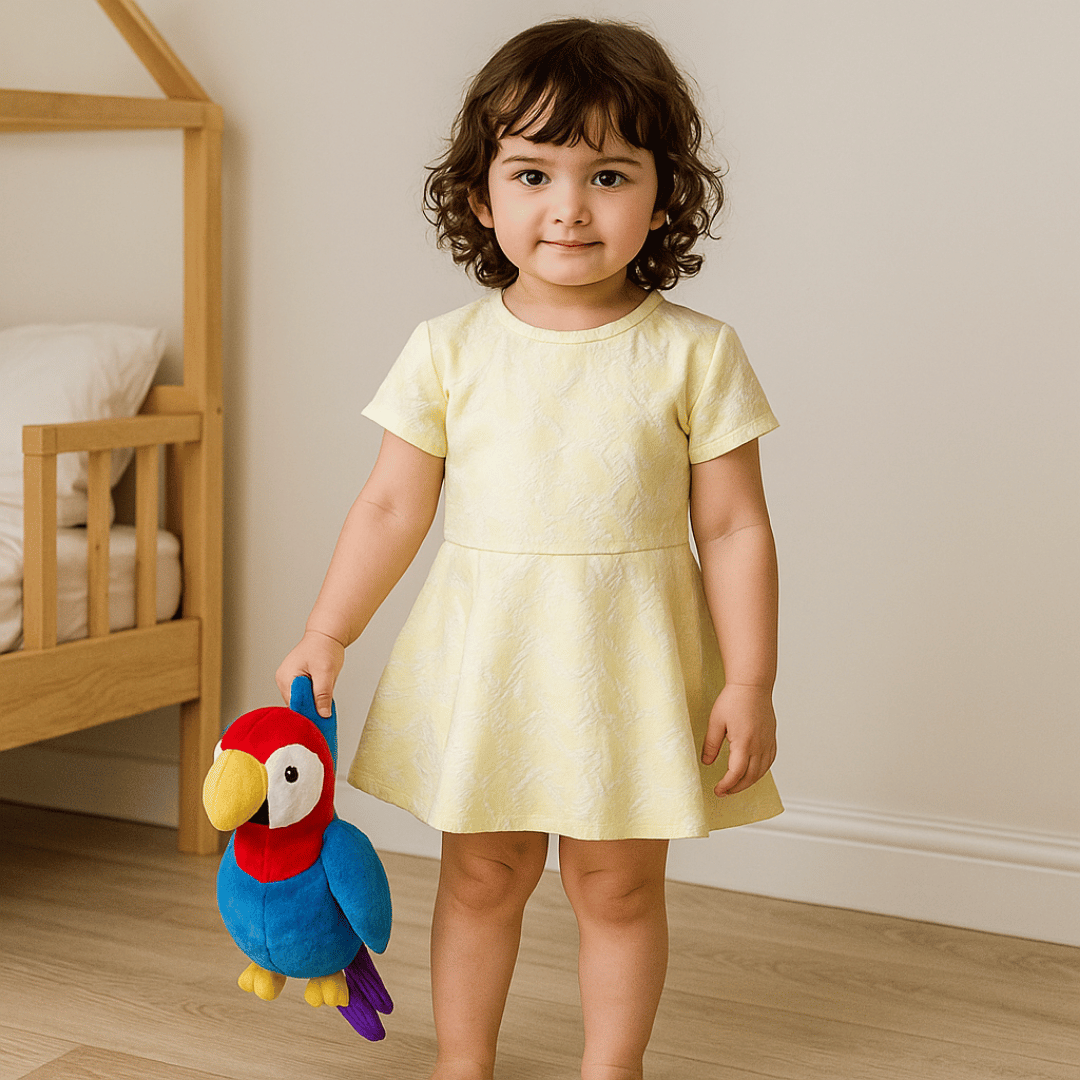 Todlerry Girls Frock | Pack of 2 |Soft & Breathable | 100% Cotton
