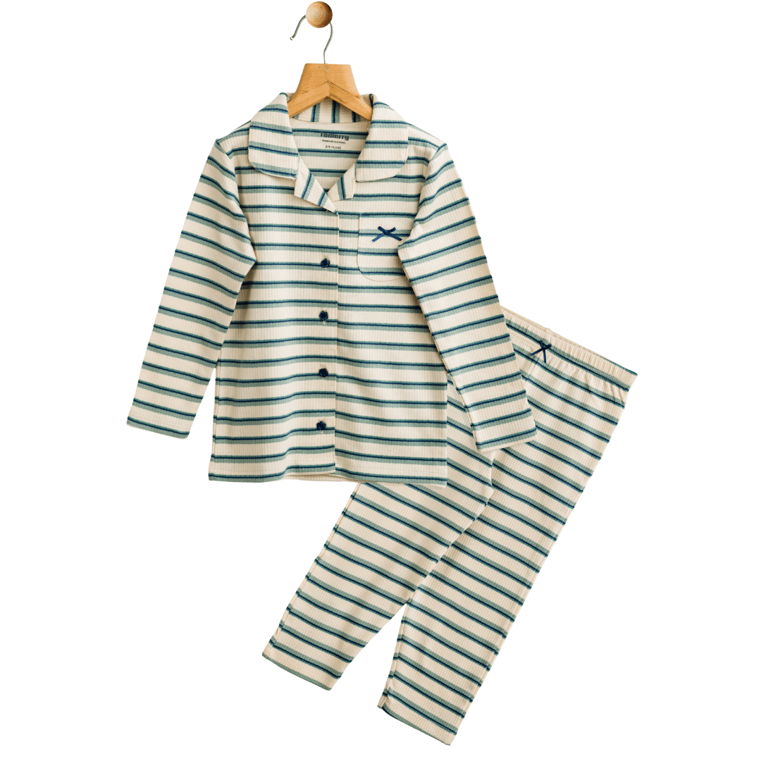 Todlerry Girl's Night Suit | Set of 2 | Soft & Breathable | 100% Cotton