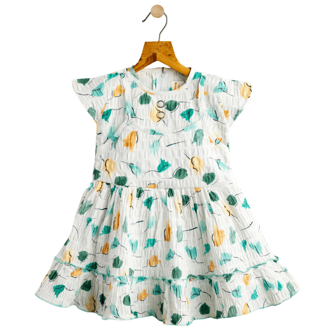 Todlerry Girls Frock | Pack of 2 |Soft & Breathable | 100% Cotton