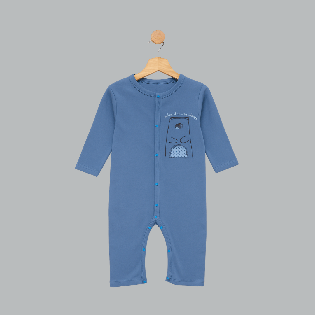 Todlerry Unisex Baby Rompers | Set of 2 | 100% Cotton