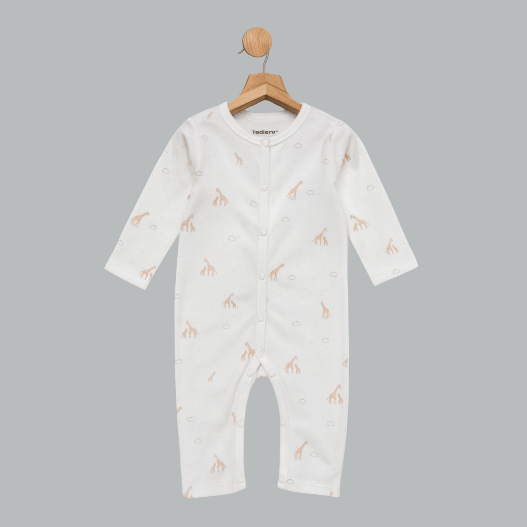 Todlerry Unisex Baby Rompers | Set of 2 | 100% Cotton