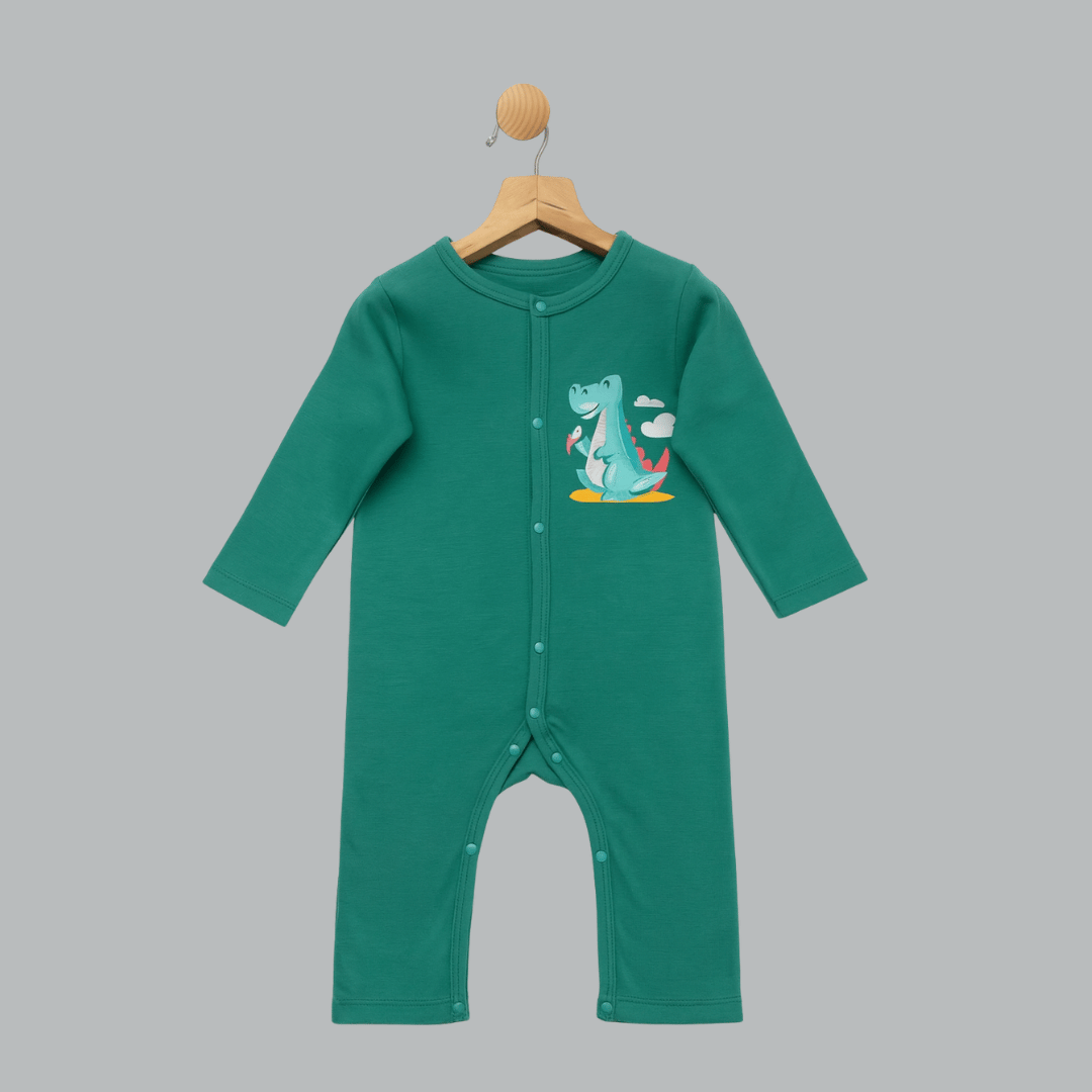 Todlerry Unisex Baby Rompers | Set of 2 | 100% Cotton