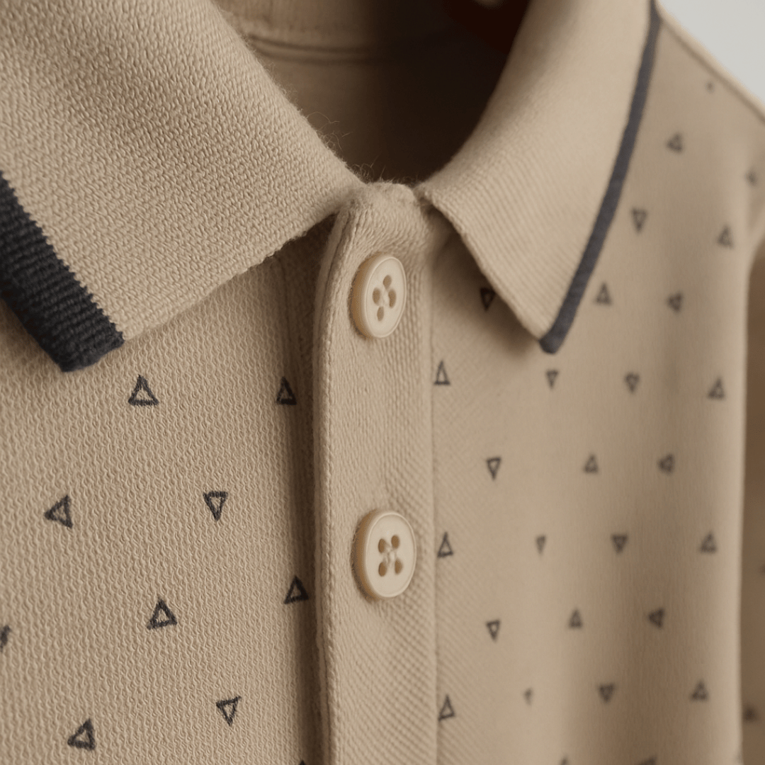 Sand Beige Tee | 100% Cotton