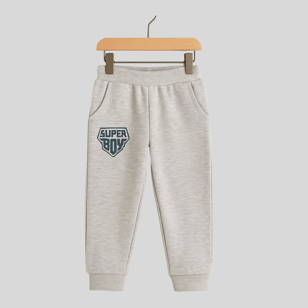 Todlerry Baby Joggers | Melange | Soft & Breathable | 100% Cotton