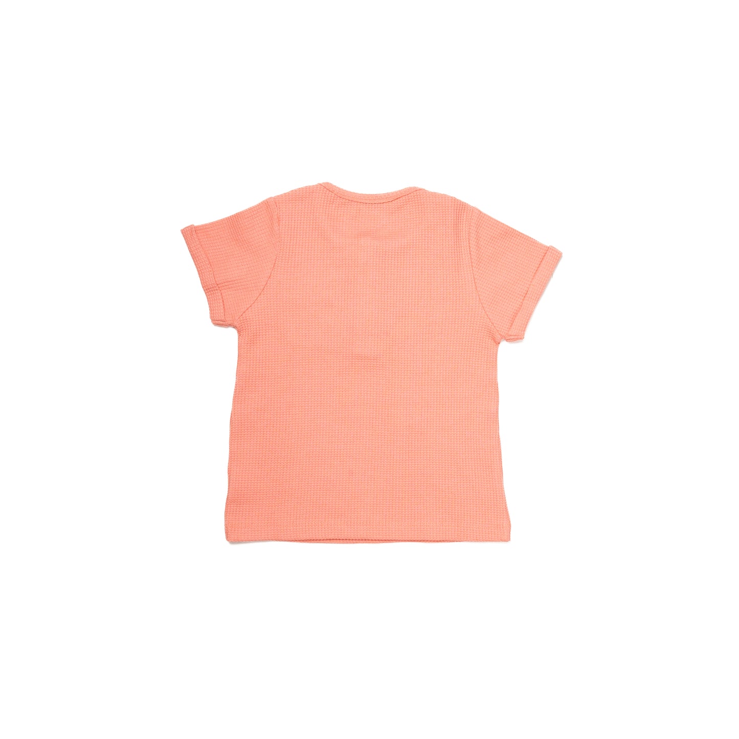 Orange Half Sleeve T-Shirt for Kids | 100% Cotton