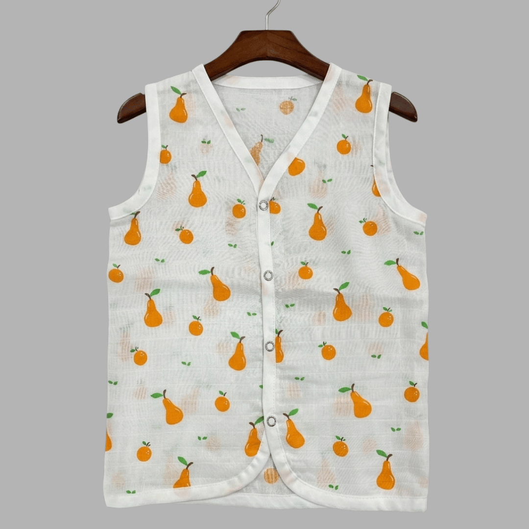 Summer Cotton Snap Up Jhabla & Shorts Set