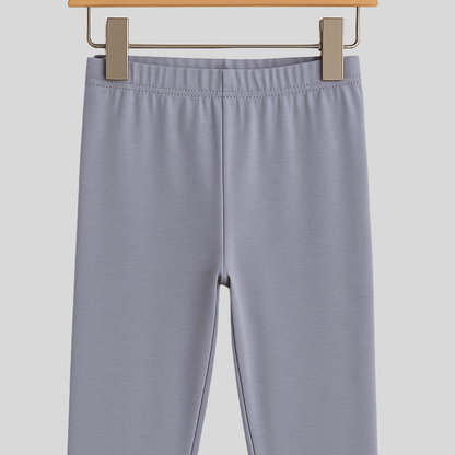 Todlerry Girls Leggings | Light Grey | 100% Cotton
