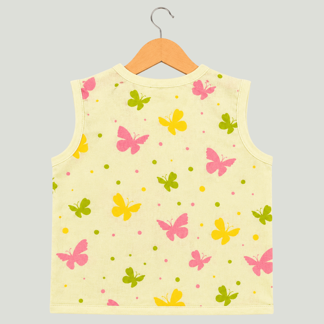 Unisex Soft Cotton Sleeveless Jhabla