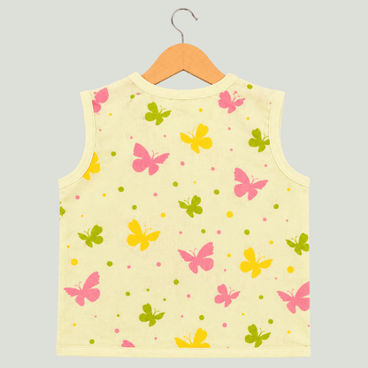 Unisex Soft Cotton Sleeveless Jhabla
