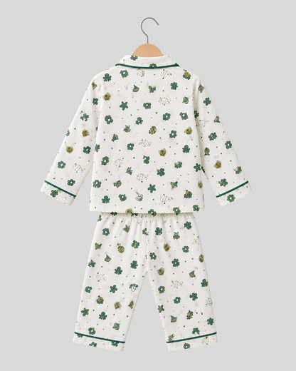 Todlerry Kids Cotton Night Suit – Fish Print