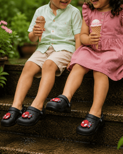 Kids Spider-Man Black Crocs – Lightweight Superhero Sandals