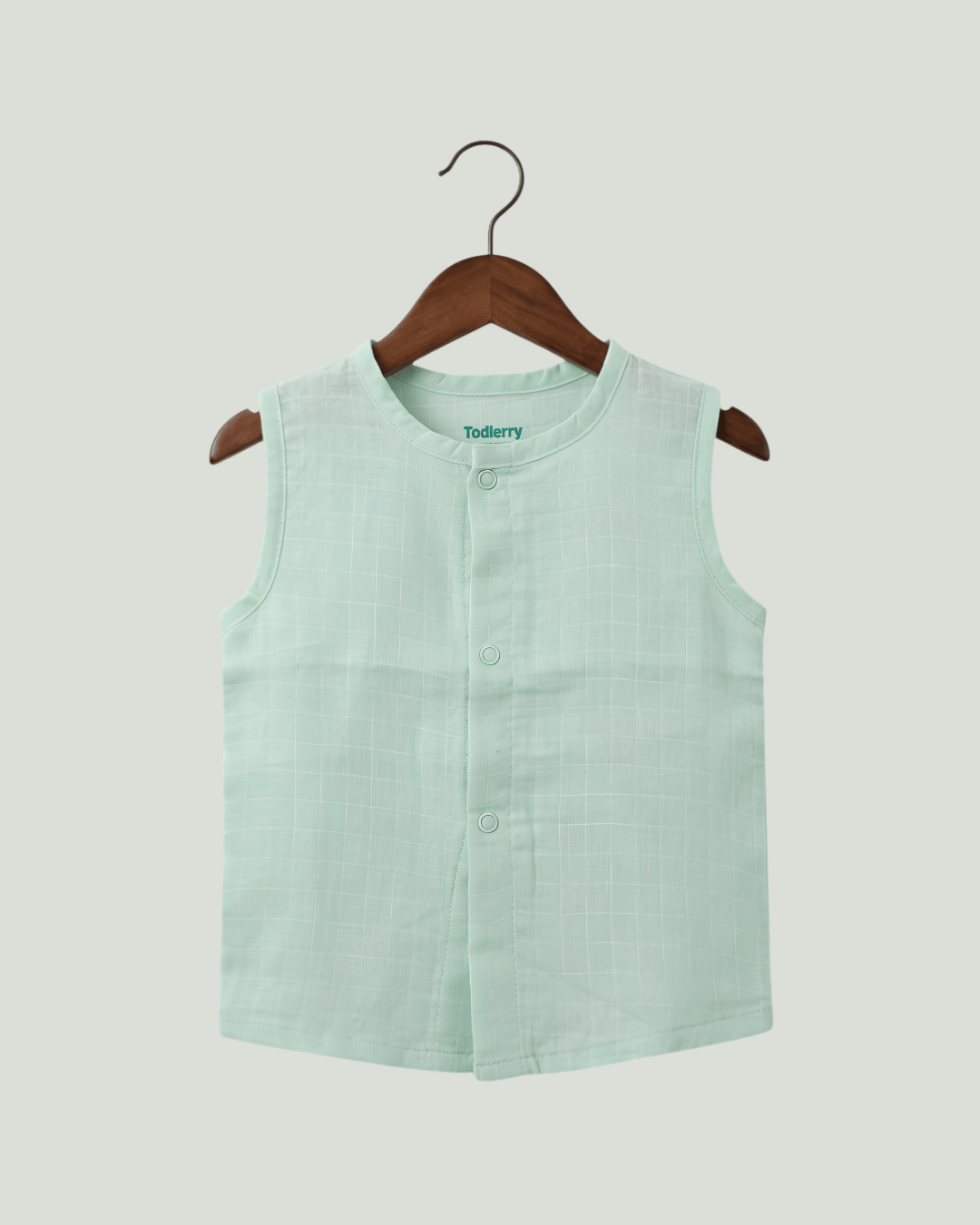 Premium Muslin Sleeveless Jabla for Babies (Pack of 3) – 100% Organic Cotton Infant Vest