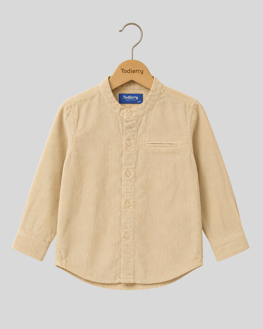 Todllerry Boys Full Sleeve Corduroy Cotton Shirt