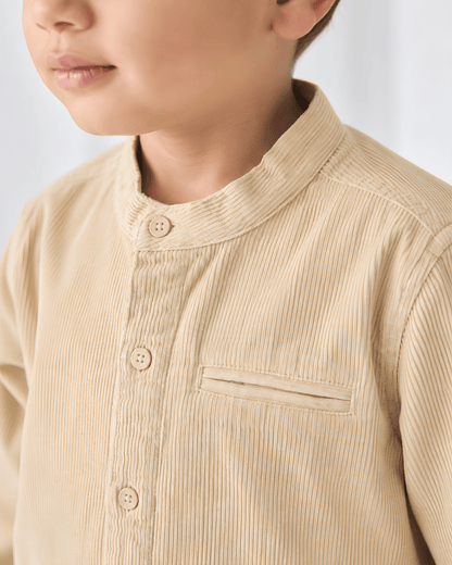 Todllerry Boys Full Sleeve Corduroy Cotton Shirt