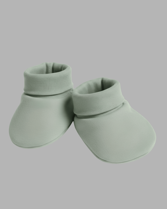 Sweet Dreams Green Sage Mittens & Booties Set