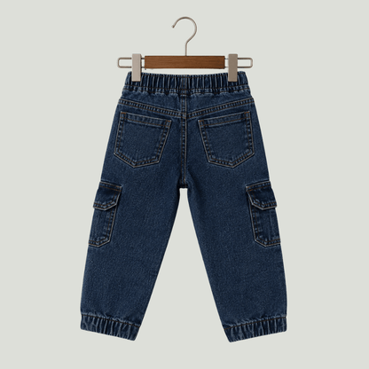 Classic Comfort Fit Kids Denim Jeans | Durable Everyday Play Joggers
