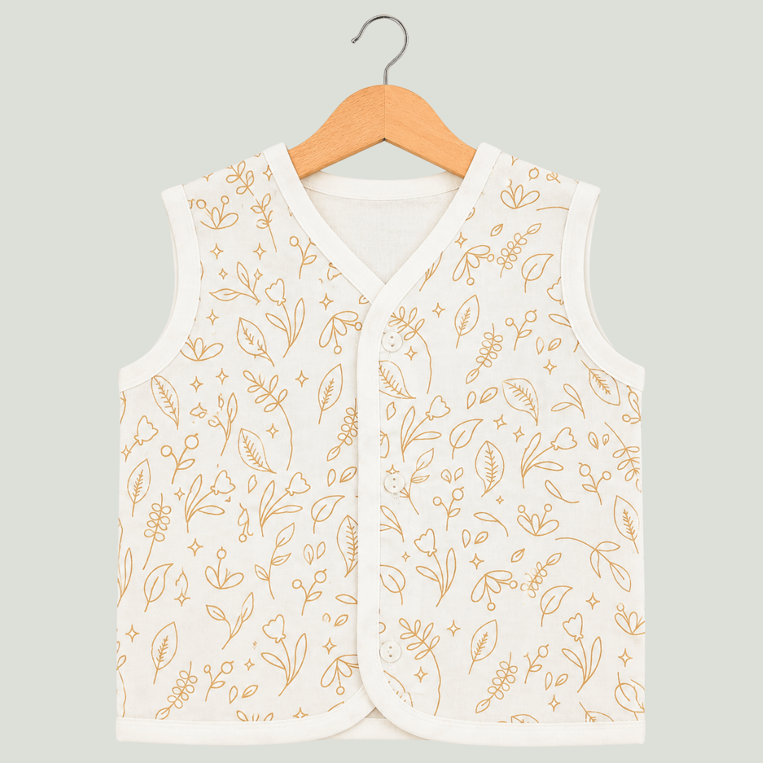 Unisex Soft Cotton Sleeveless Jhabla
