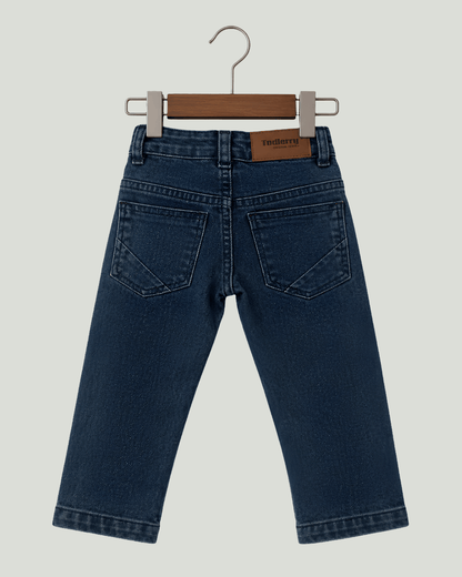 Classic Comfort Fit Kids Denim Jeans | Durable Everyday Play Joggers