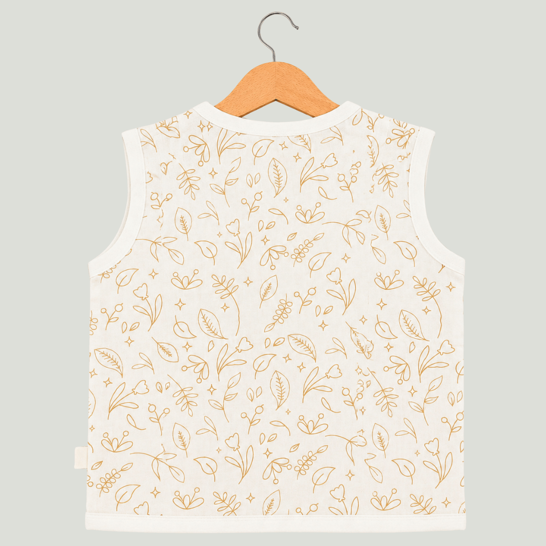 Unisex Soft Cotton Sleeveless Jhabla