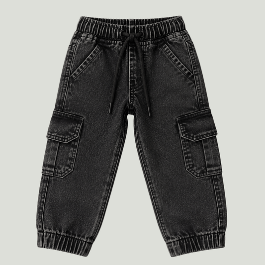 Durable Everyday Wash Black Play Joggers