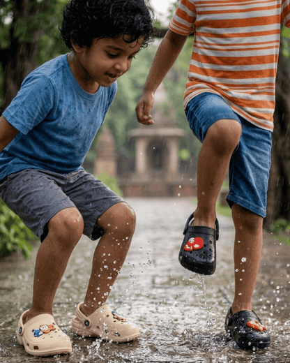 Kids Spider-Man Black Crocs – Lightweight Superhero Sandals