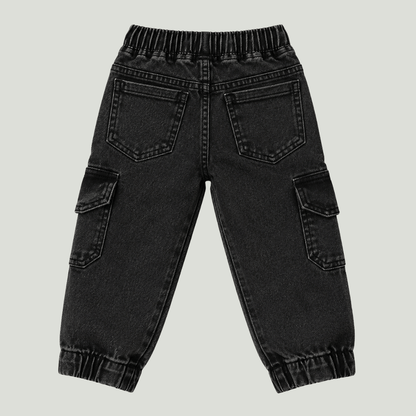 Classic Comfort Fit Kids Denim Jeans | Durable Everyday Play Joggers