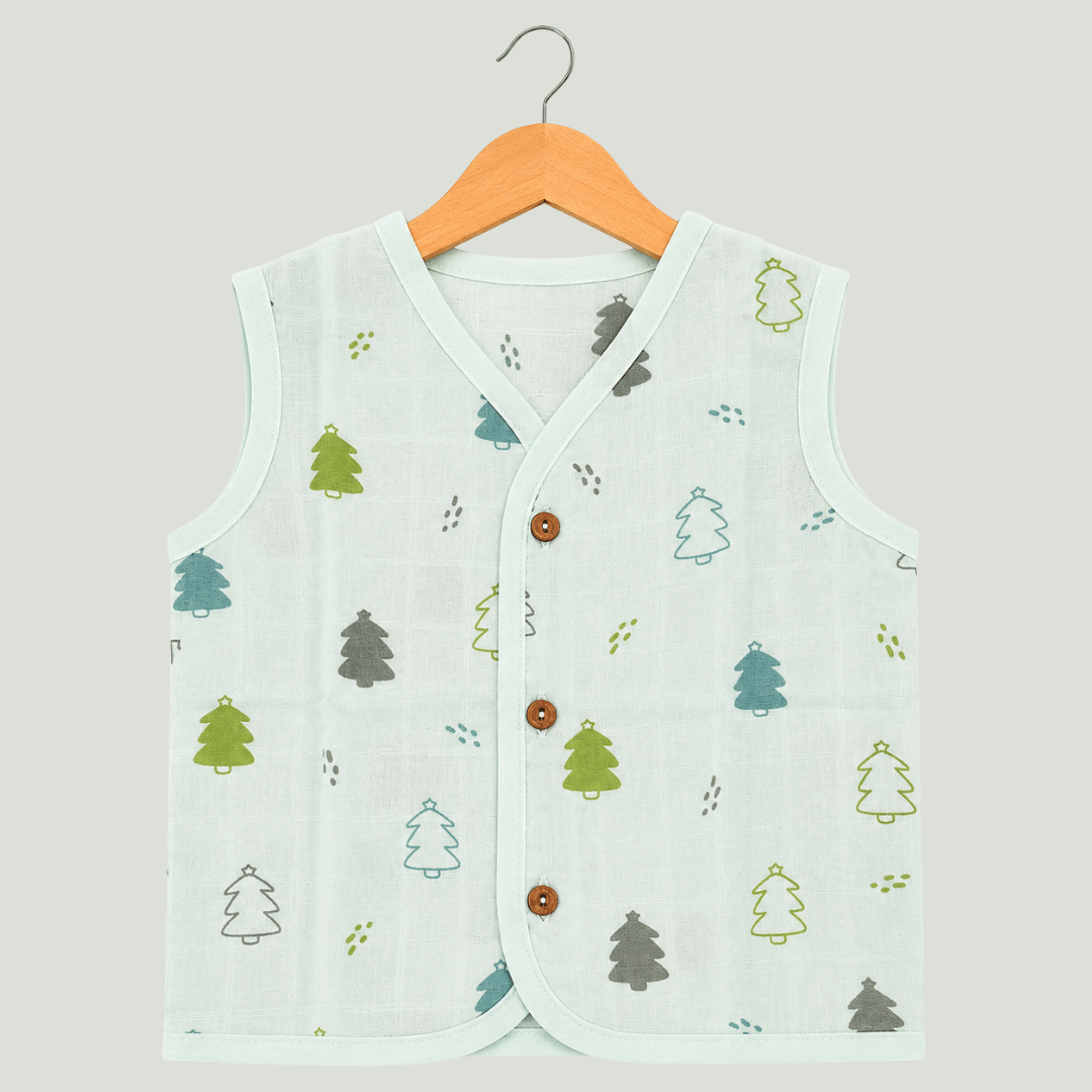 Unisex Soft Cotton Sleeveless Jhabla