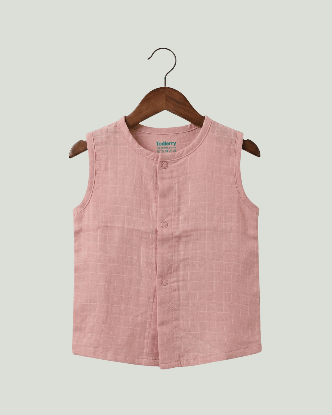 Premium Muslin Sleeveless Jabla for Babies (Pack of 3) – 100% Organic Cotton Infant Vest